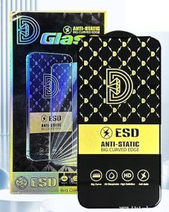 ANTI GORES ITEL RS4 P55 NFC P55 5G A70 S23 A60S P40 A49 TEMPERED GLASS ESD FULL COVER ANTI STATIC ANTI DEBU ANTI MINYAK PELINDUNG LAYAR