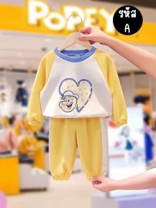 อ90 ชุดกันหนาว ลายน่ารักมากแม่ได้ทั้งเสื้อและกางเกง🎨🚚