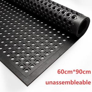 Hotel Restaurant Kitchen Floor Mat Non-Slip and Oilproof Floor Mat Bathroom Floor Mat Non-Slip Rubber Floor Mat Splicing Floor Mat Floor Mat