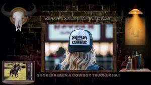 It should have been a cowboy trucker hat western trucker hat weekend for girls country music gift country-themed hat lake baseball cap cowgirl hat.