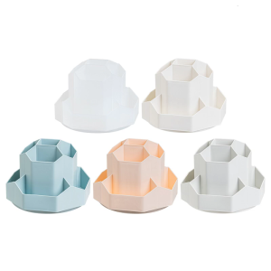 Rotating Pen Holders Desk Organizer Large Capacity Pencil Holders Pencil Storage Box Office Supplies For Home and School