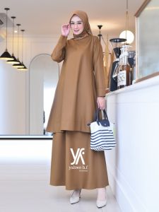 Seragam Pns Setelan Rok Tunik Model kurung Melayu Pns Pdh Pemda Asn Guru Wanita Bahan Toyobo Terbaru dan Terlaris