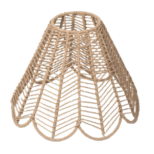 Artistic Rattan Lampshades Easy Installation Modern Chandelier Light Covers Perfect for Youthful Families and Designers