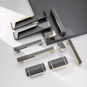 [NEW]Simple Cabinet Door Handle Wardrobe Cabinet Handle Zinc Alloy Thickened Furniture Door Handle