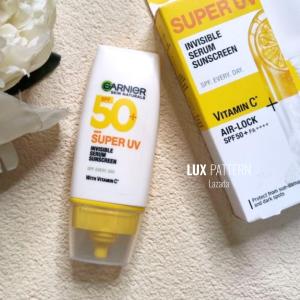 GARNIER Super UV Invisible Serum Sunscreen SPF50+ PA++++ Tekstur Ringan Tanpa White Cast 30ml BPOM