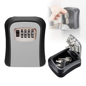 กล่องเก็บกุญแจ แบบใส่รหัส กล่องนิรภัยใส่กุญแจ ติดผนังได้ ราคาบริเวณ 1,000-2,000 บาท