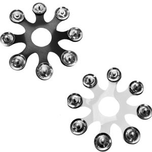 Stainless Steel Drum Cymbal Bell Attachment Tambourine Drum Bells Rings and Cymbals Drum Accessories Enduring