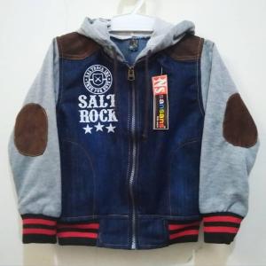 Jaket jeans anak kombi Baby teri