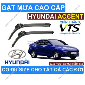 Gạt Mưa Trong Sạch Kính Lái Hyundai Accent Cặp Gạt Mưa Kính L.ái Hyundai Accent Có Đủ Size Cho Các Đ.ời Xe Accent