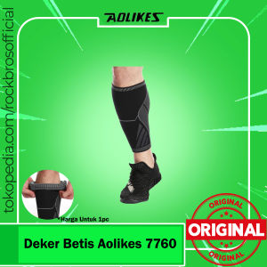 Manset Kaki Aolikes 7760 Compression Calf Sleeve Olahraga Running Basket Gym Lari Futsal Fitness Hiking Deker Pelindung Kompresi Betis Sport Outdoor