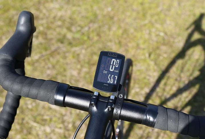 CATEYE PADRONE STEALTH EDITION WITH BARFLY CYCLO COMPUTER