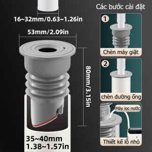 Nút bịt lỗ thoát nước khử mùi bằng silicon nút bịt lỗ thoát nước sàn thích hợp cho nhà bếp nhà vệ sinh phòng tắm phụ kiện phòng tắm khử mùi và chống côn trùng
