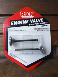 PAYUNG KLEP SUPRA X 125 HELM IN / BLADE 125 FI VALVE SET IN EX ORIGINAL RKN KYZ