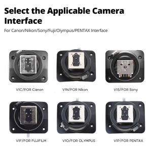 Durability Hot Shoe Mount Foot for V1CV1NV1SV1FV1PV1O Flash Speedlite Fix Hot Shoe Mount Speedlite Accessories