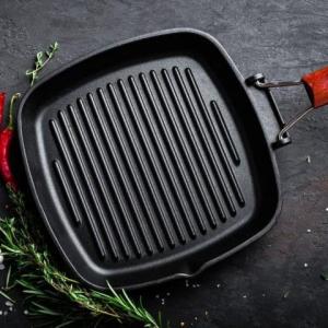 WAJAN ENAMEL TEBAL KUPING DIAMETER 34CM / WAJAN ANTI LENGKET ANTI GORES 34CM