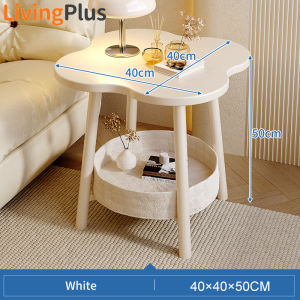 Bedside Table Coffee Table Living Room Sofa Side Cabinet Meja Kecil Mini Sofa Side Table Double-deck Meja Kecil Tepi Katil Side Table