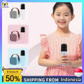 Mini Speaker Karaoke Bluetooth ori full Bass Portable Wireless , Bluetooth Speaker Musik Box Full Bass Audio + Mikrofon Diatur. 