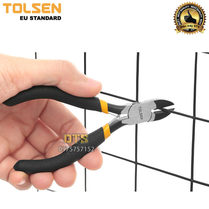 Bộ 3 kìm mini, Kìm điện, kìm cắt và kìm nhọn trợ lực HARDEN, TOLSEN 4.5 ...