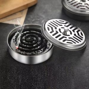Khay đựng nhang muỗi chất liệu thép không gỉ