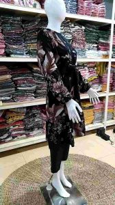 SETELAN TUNIK CELANA WANITA MONALISA SET RAHMI BISA COD