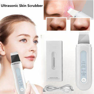 KONKA Electric Facial Skin Scrubber Gentle Ultrasonic Blackhead Remover Facial Care Tool Skin Scrubber Ultrasonic Facial Cleanser Whitehead and Blackhead Remover Skin Rejuvenator Facial Beauty Instrument