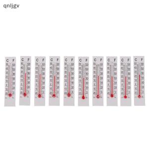 🔥🔥🔥qnljgv 10 cái 5cmx1.1cm thu nhỏ giấy các tông nhiệt kế trong nhà-20-50 độ C