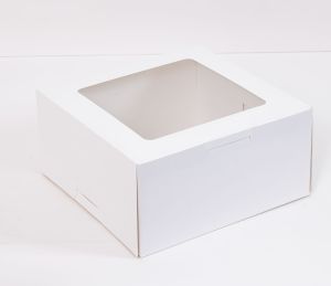 กล่องเค้ก 1 ปอนด์ทรงสูง ใบละ 10 บาท สูง 10 ซม. (20 ใบ/แพ็ค) ราคาส่ง สีพลาสเทล กล่องเค้กปอนด์ กล่องเค้กฝาใส กล่องอาหาร กล่องกระดาษ