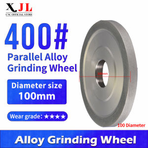 Diamond Grinding Wheel Bowl-type Alloy Grinding Wheel Cup Alloy Grinding Wheel for Sharpening Milling Cutter Alloy Tungsten Steel Abrasive Disc for Carbide 150/200/320#