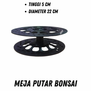 trimer bonsai /meja putar bonsai ukuran tinggi 8 cm 12 cm 15 cm