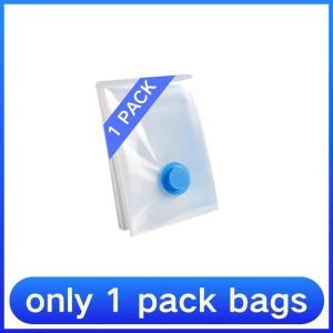 【NEW A 】Vacuum Storage Bags With Valve Folding Compressed Space Saving Clothes Storage Big Size For Towel Cloth Blanket