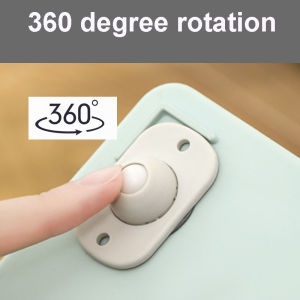 4Pcs/Set 360 rotation Self Adhesive Swivel Casters Universal Furniture Wheel Castor Roller For Storage Box Platform Trolley Chair Paste Pulley Can Be Pasted Wheels