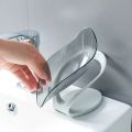 Japan Yokohama Leaf Shape Soap Box Soap Holder Three Layer Soap Organizer Soap Case Soap Dish Box Bathroom HS1868. 