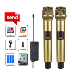 58v1-t1/58v2-tdual Floating Microphone Wireless Microphone Dual Handheld Microphone Wireless Microphone Microphone