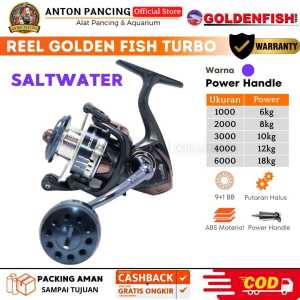 Reel Pancing Golden Fish Turbo SW Power Handle 9 Bearing 1000 2000 3000 4000 6000P