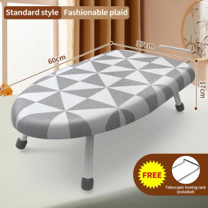 DecorGem Foldable Desktop Ironing Board | Portable Mini Ironing Board for Home | Plantsa Ironing Rack TYB01 | Small Space Storage Solution