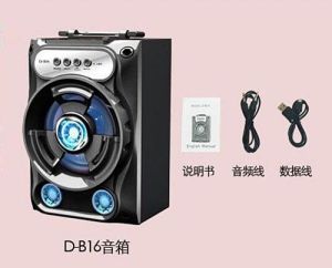 Loa Bluetooth Xách Tay Nhỏ Gọn Tiện Lợi B16 có led