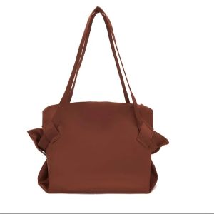 xpkQ Large-capacity travel camping storage-style single-shoulder crossbody luggage bagfashionable foldable waterproof shopping bag R3K9L