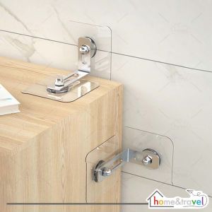 𝗛𝗢𝗩𝗘𝗟𝗦𝗛𝗢𝗣 Baby Safe Anti Tip Furniture Anchors Hook Penyangga Lemari Meja Rak Adjustable Pelindung Bayi