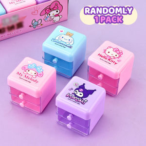 FF Sanrio Mini Desktop Kotak Penyimpanan Alat Tulis/Kotak Penyimpanan Perhiasan Hadiah Siswa🌹 COD