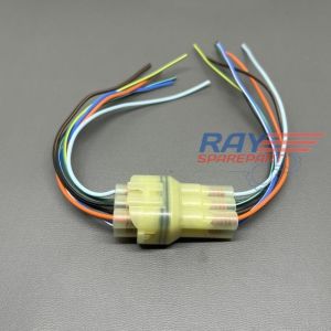 SOKET SAMBUNG KABEL 6 PIN WATERPROOF ANTI AIR UNIVERSAL