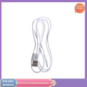 Graceful 3.3FT 3.5mm AUX Audio Plug Jack to USB 2.0 Male Charge Cable Cord For MP3