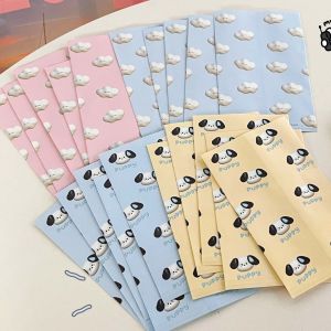 SET 5 Túi Giấy KRAFT Mini đựng bánh kẹo quà tặng họa tiết dễ thương nhiều mẫu mới nhất 2023 NGẪU NHIÊN