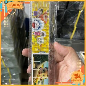 Combo 5 Cây Thước kẻ nhựa cứng trò chơi viên bi mê cung giải trí cho bé