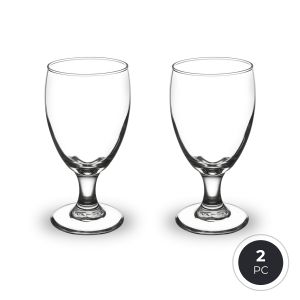 Libbey Embassy 3721 Banquet Goblet 311ml/10.5oz - Stemmed Glass for Wine Water & Juice