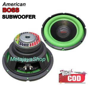 Component Speaker American BOSS 12 BSW 50 Subwoofer  American bos 12 inch Dauble Coil 1000 Watt