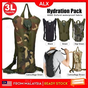ALX Malaysia 3L Hydration Thick Layer Outdoor Tactical Water Bladder Hiking Bag Backpack Sport Outdoor