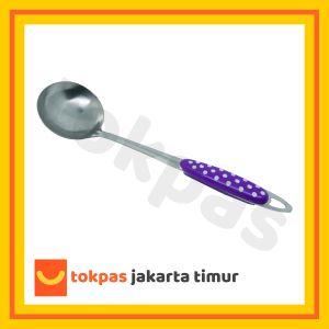 Irus Stainless Polkadot Sendok Sayur
