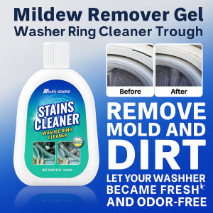 ✨🚿🧼 Multi-Functional Cleaner & Mold Remover Gel For Drum Washer & Fridge - Deep Clean Deodorize Disinfectant Stain/Scale Removal Long-lasting Easy To Use!
