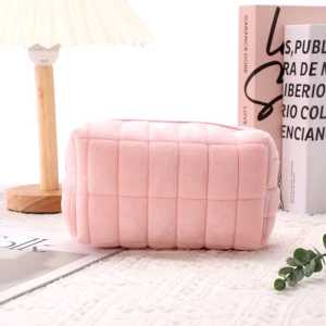 XM - Tas Make Up Kecil Serbaguna Bahan Lembut Dan Cantik Tas Kosmetik Cantik