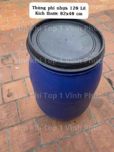 Thùng phi phuy nhựa 120 L